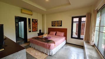 Superior-Zimmer, Balkon, Gartenblick | Kostenloses WLAN