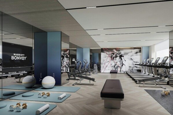 Fitness facility - Hotel Crown Palais Kobe (Kobe)