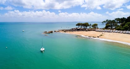 100 m de la plage, terrasse, maison pour 2