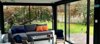 Poppy Seaside, jardin privé à 200m de la mer