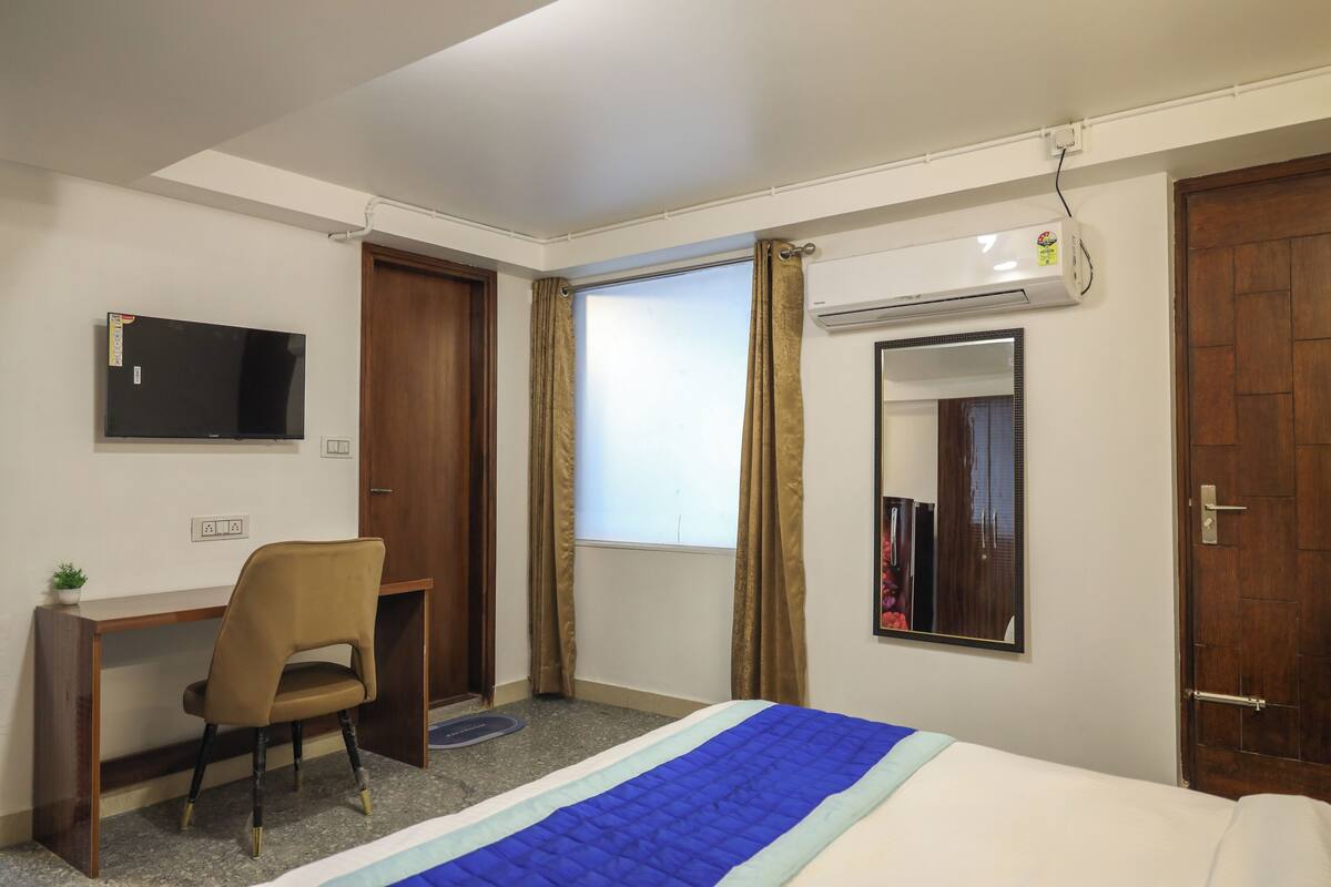 Habitación Deluxe doble | Escritorio, espacio para trabajar con un portátil, wifi gratis