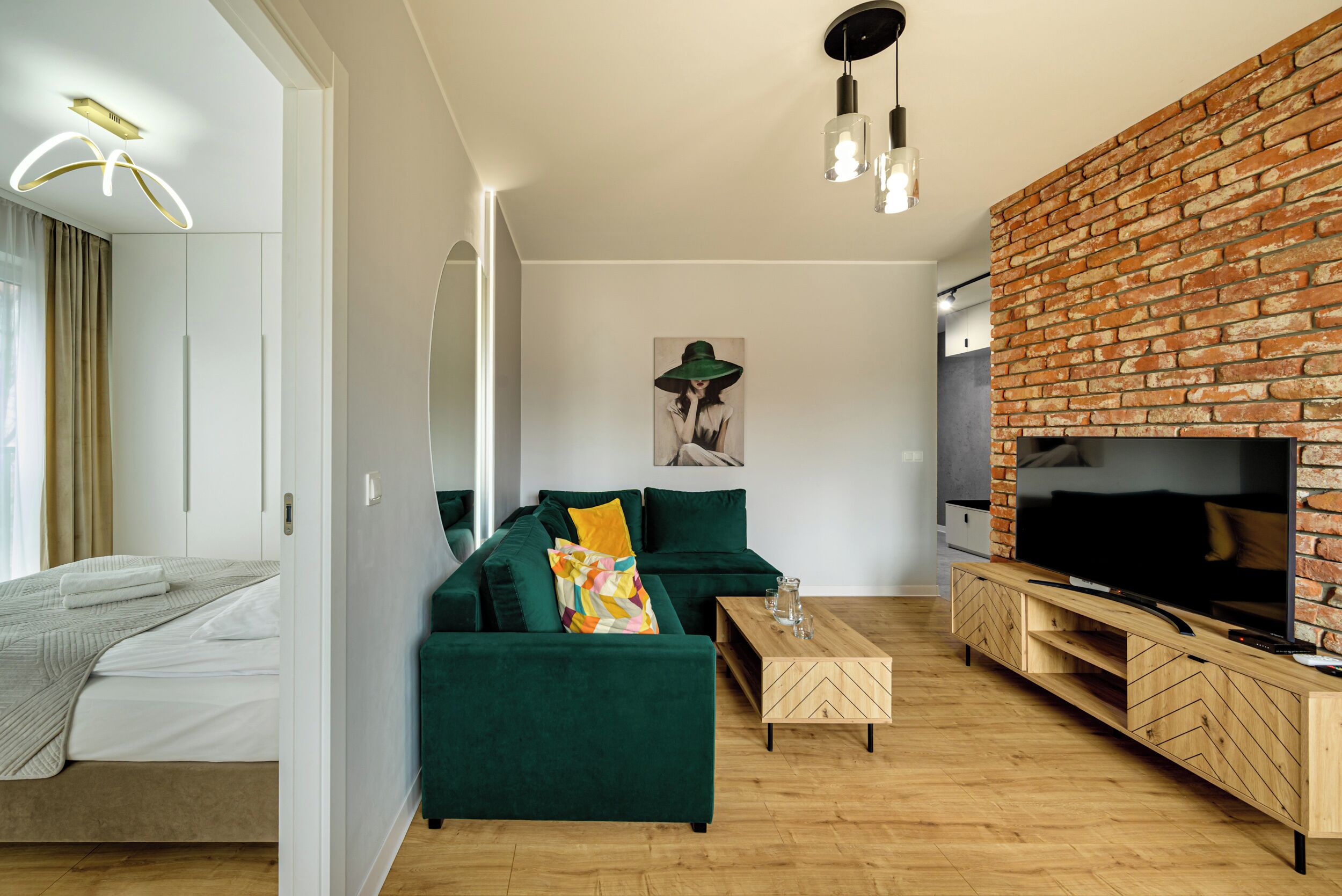 Apartment, Balcony | Living room