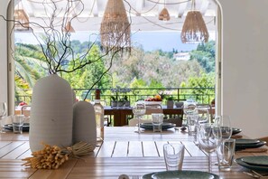 Dining - Villa Anna on the Côte d'Azur | 8 bedrooms, private Padel and P (Valbonne)