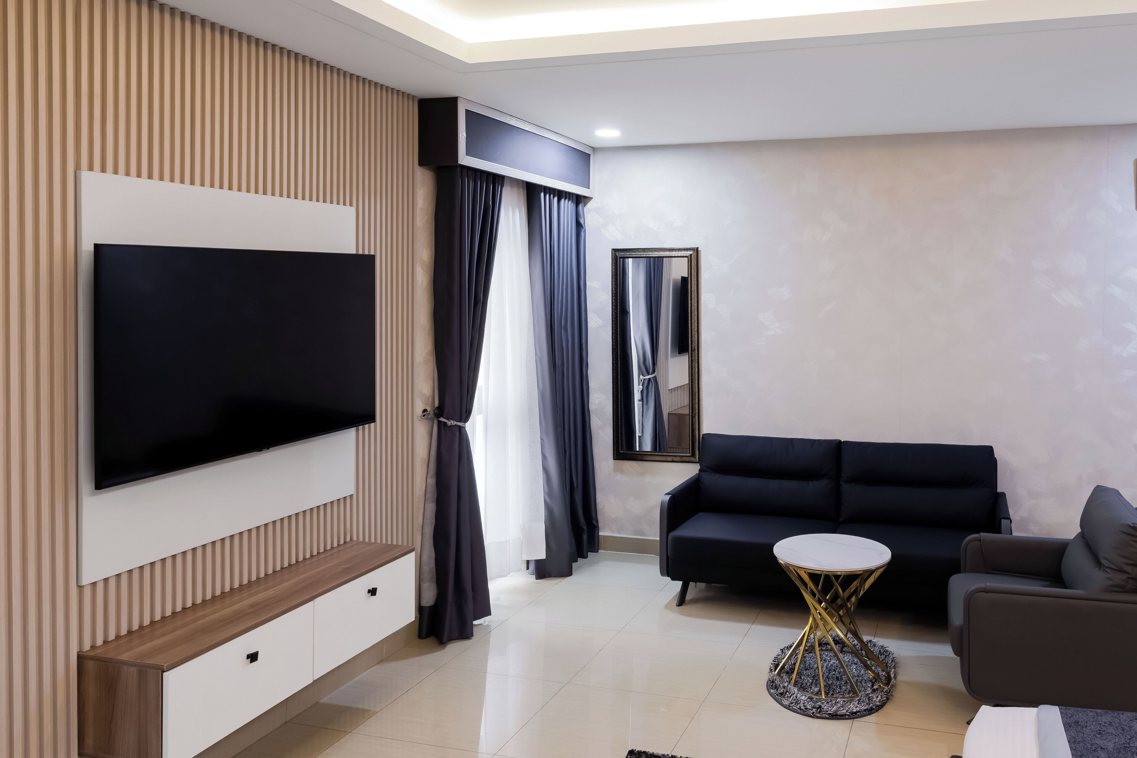 Habitació executiva, vistes a la ciutat | Sala d'estar