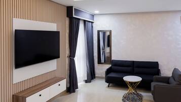 Habitació executiva, vistes a la ciutat | Sala d'estar