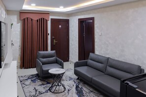 Apartment | Living area - BON Hotel Pearl Jabi Lake (New Bodija)