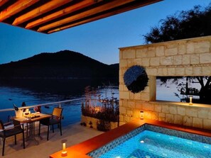 Outdoor dining - The Doria Yacht Club Kas Hotel (Kaş)