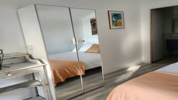 2 bedrooms, individually furnished