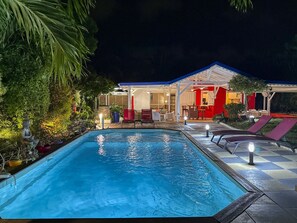 Pool - Villa for 6 - Pool and relax (Saint-François)