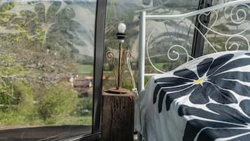 Blick von der Unterkunft