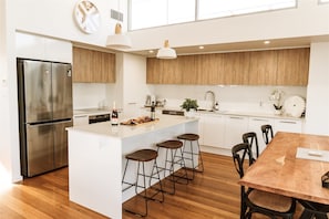 Private kitchen - Bliss on the Beach | Beachfront Ocean Views (Lake Cathie)