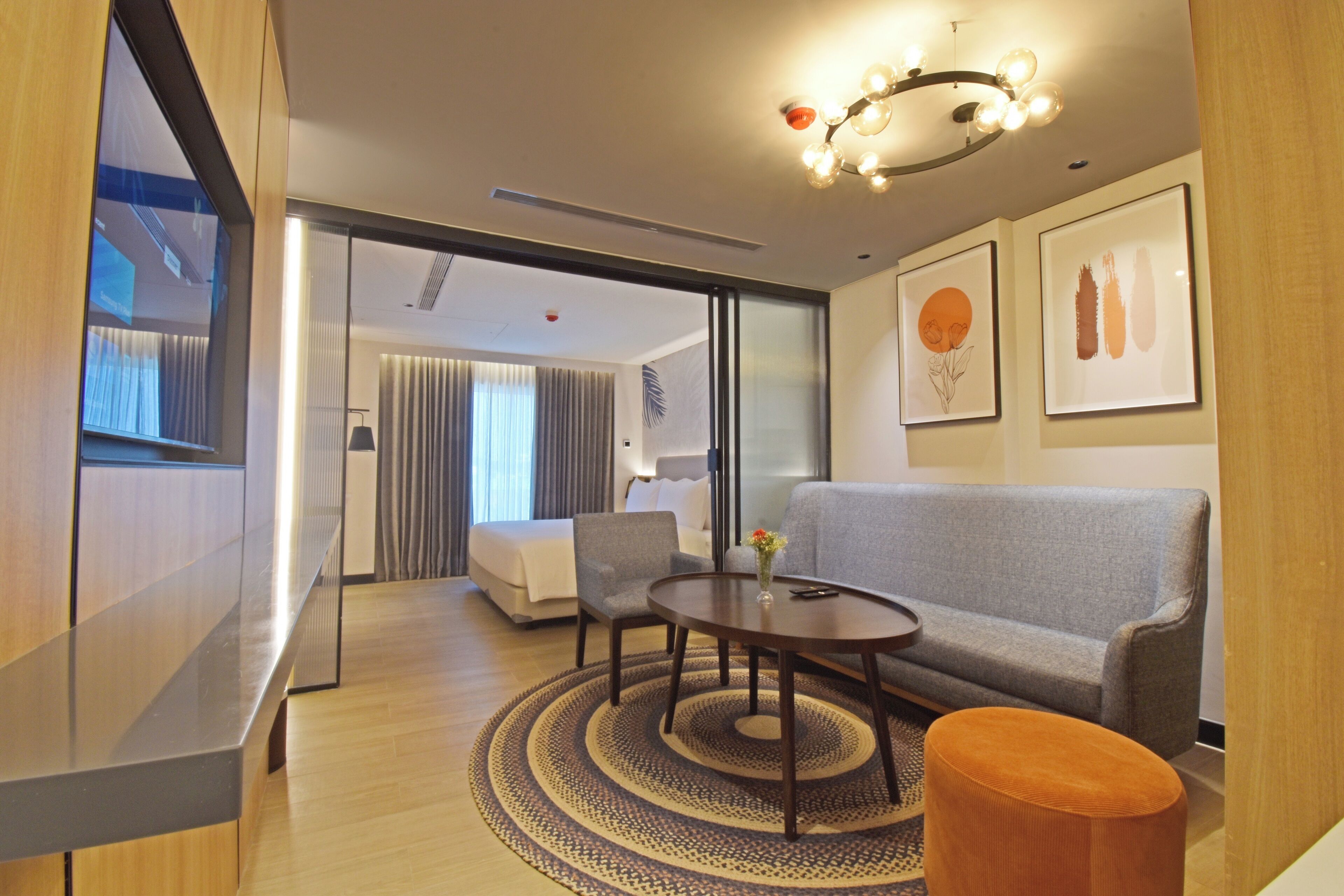 Executive Double Room, 1 Bedroom | Living area