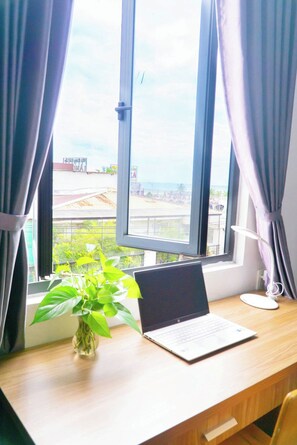 Premier Apartment, 1 Bedroom, Beach View | Beach/ocean view - Gold Hotel & Apartment Da Nang (Son Tra)
