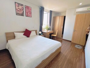 Apartament tradicional, 1 dormitori, vistes a la ciutat | Roba de llit d'alta qualitat i decoració individual 