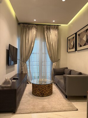 Business Apartment | Living area - Boardroom Apartment  by Jotani Living  (Lekki)