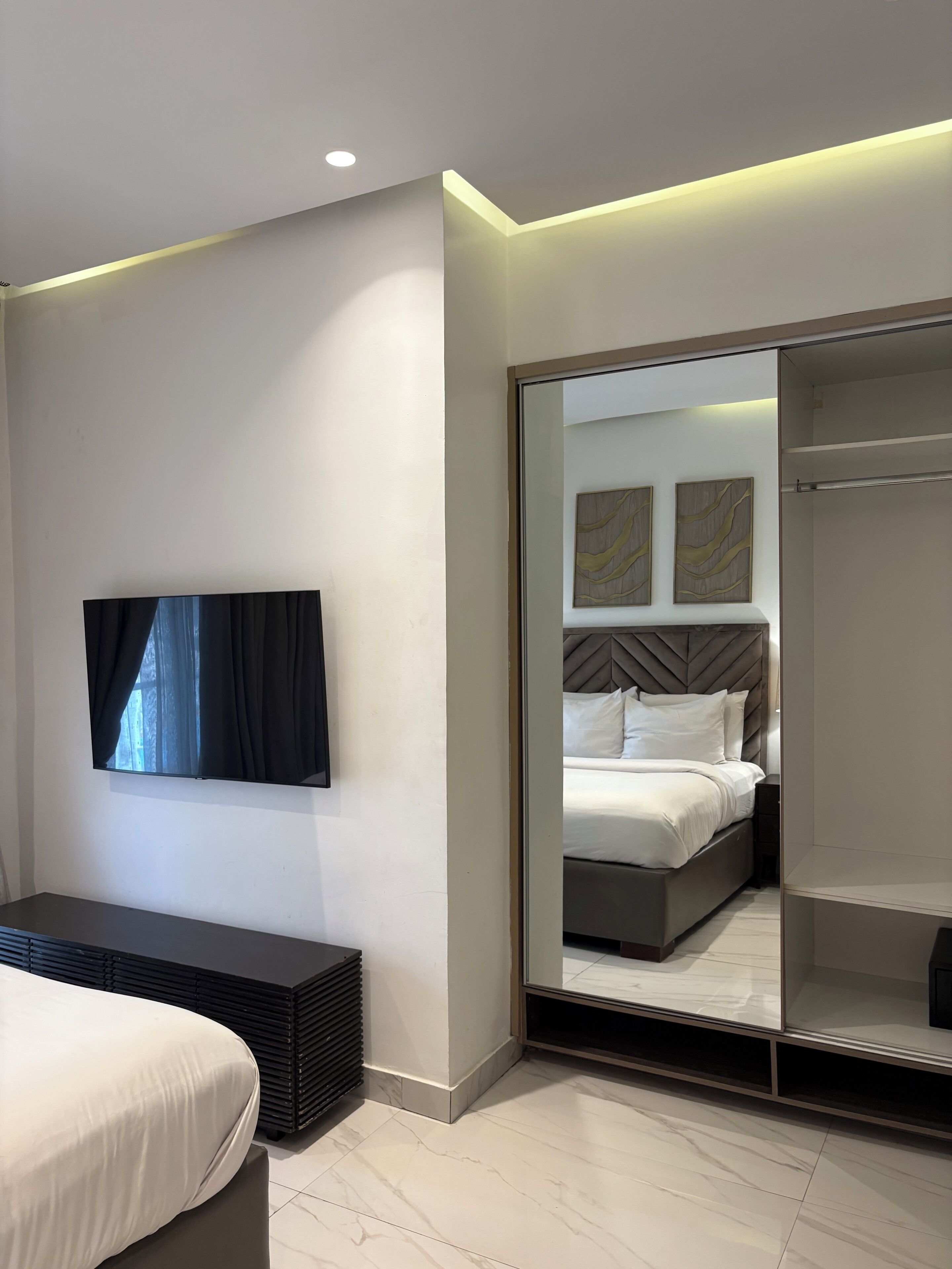 Departamento, 1 habitación | Caja de seguridad en la habitación y decoración personalizada 