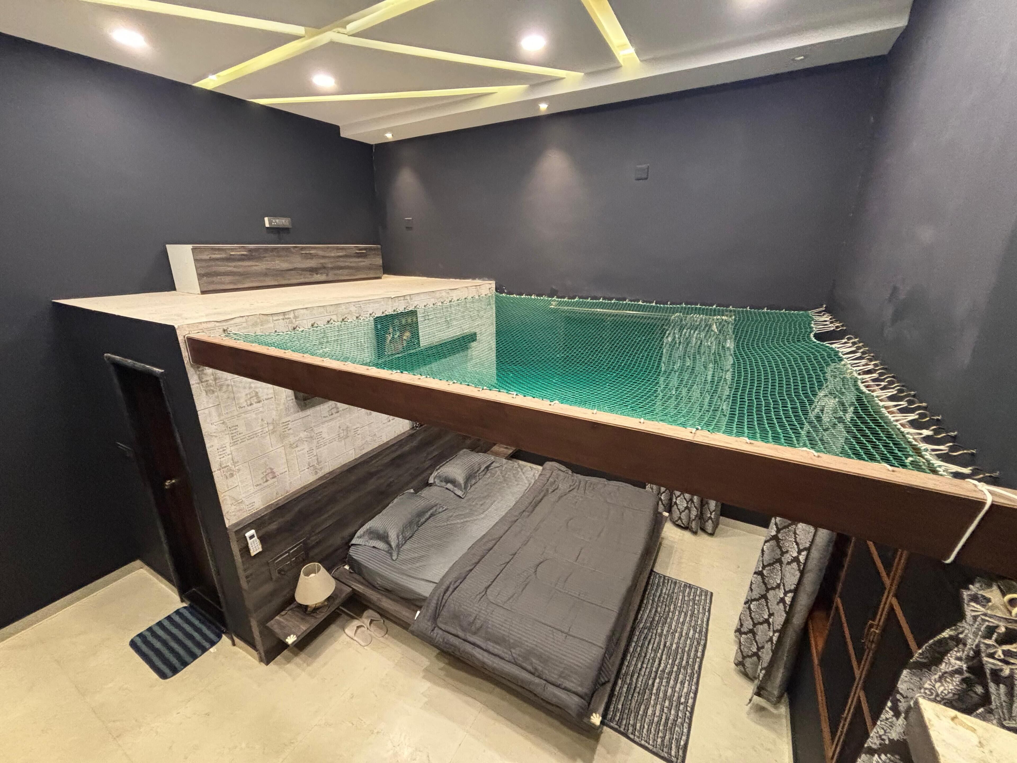 Habitación Deluxe doble, vistas al jardín | Espacio para trabajar con un portátil y wifi gratis