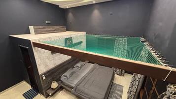 Habitación Deluxe doble, vistas al jardín | Espacio para trabajar con un portátil y wifi gratis