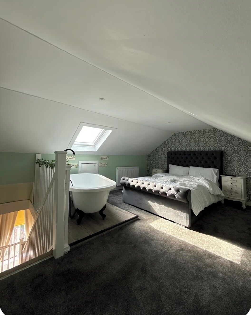 2 habitaciones, tabla de planchar con plancha y wifi 