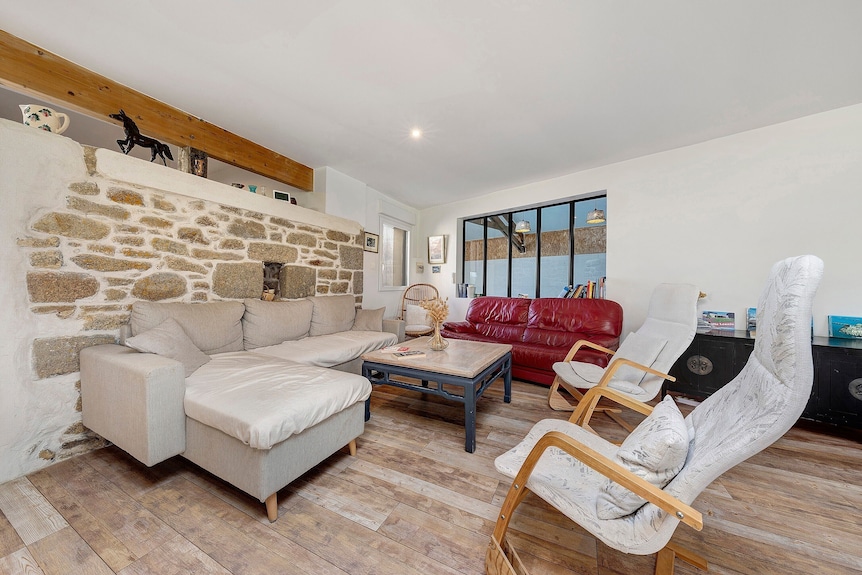 Maison De Vacances « Kerlonie Votre Havre Familial » Avec Terrasse Privée, Wi-fi Et Climatisation - Brignogan-Plage