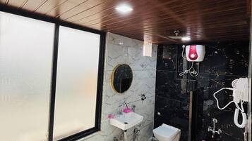 Free toiletries, slippers, towels, soap