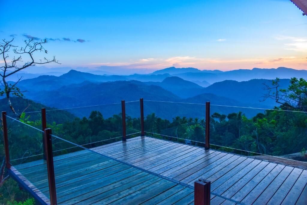 Værelse til 3 personer - bjergudsigt | Terrasse/gårdhave