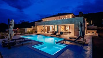 Opvarmet pool
