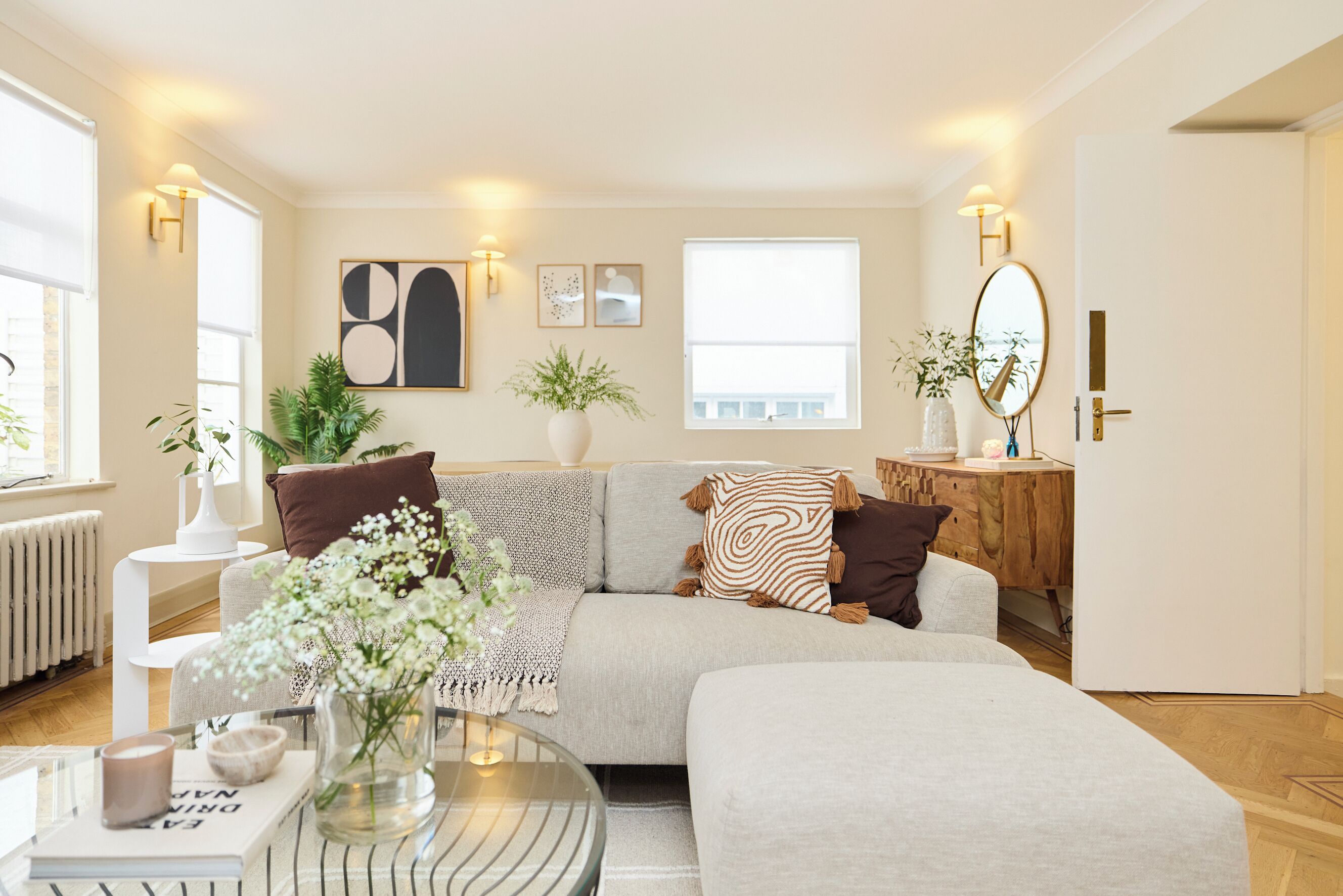 Área de sala de estar