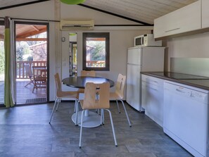 Chalet 5 personnes climatisé | Eget kjøkken