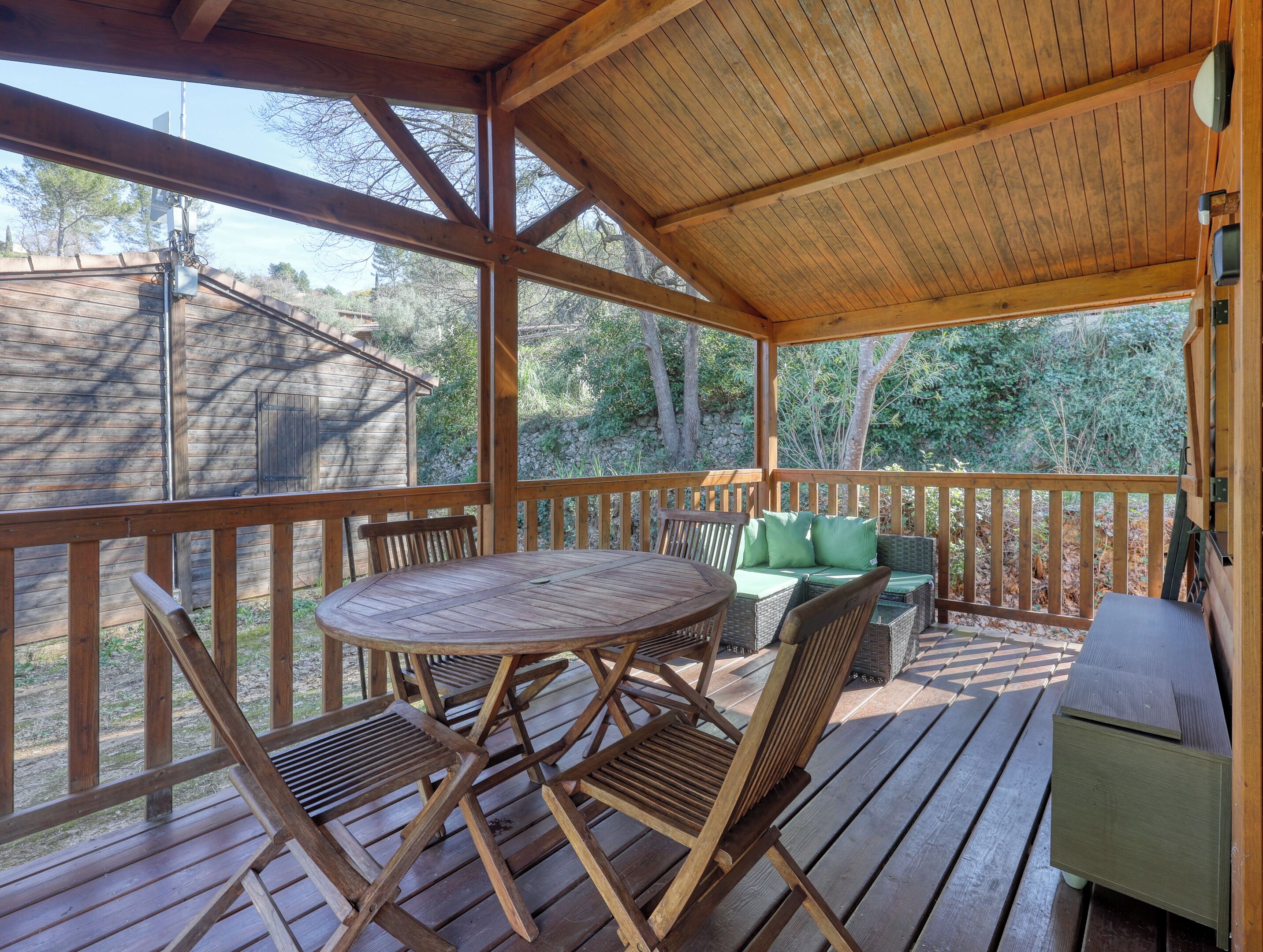 经典木屋 | 室外用餐