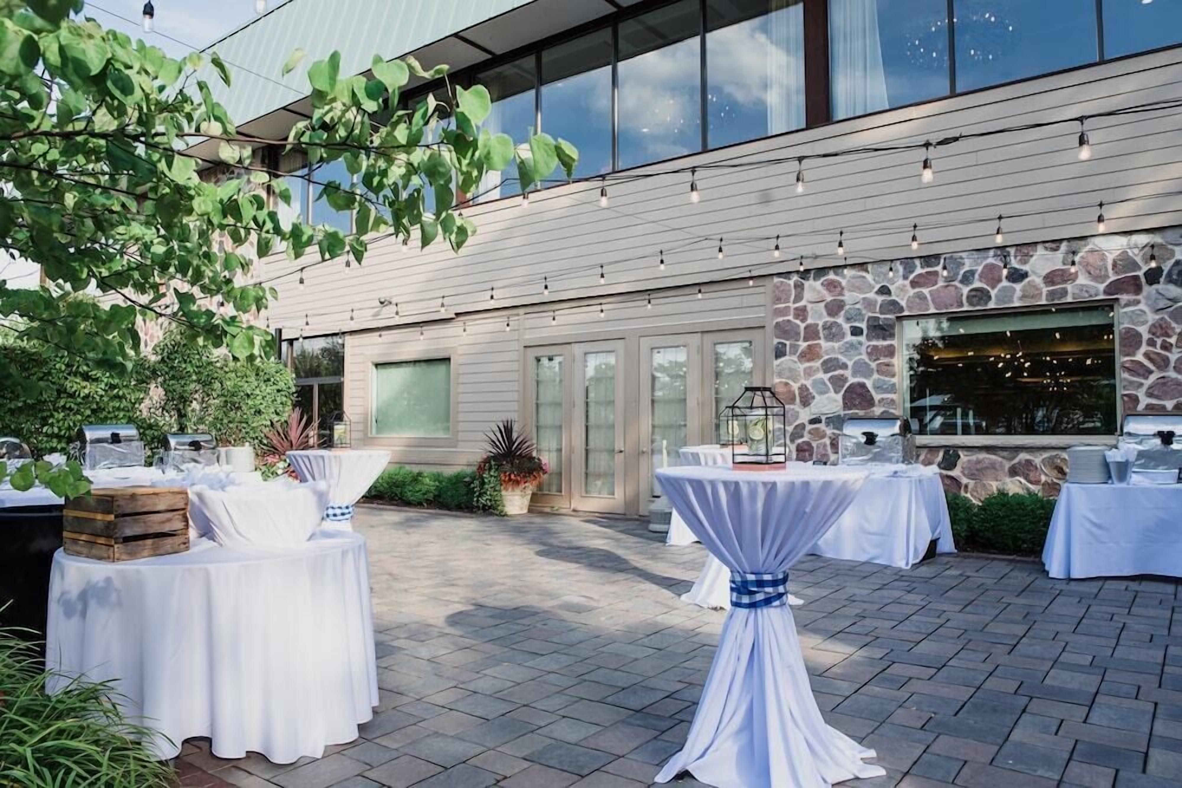 Área para banquetes al aire libre