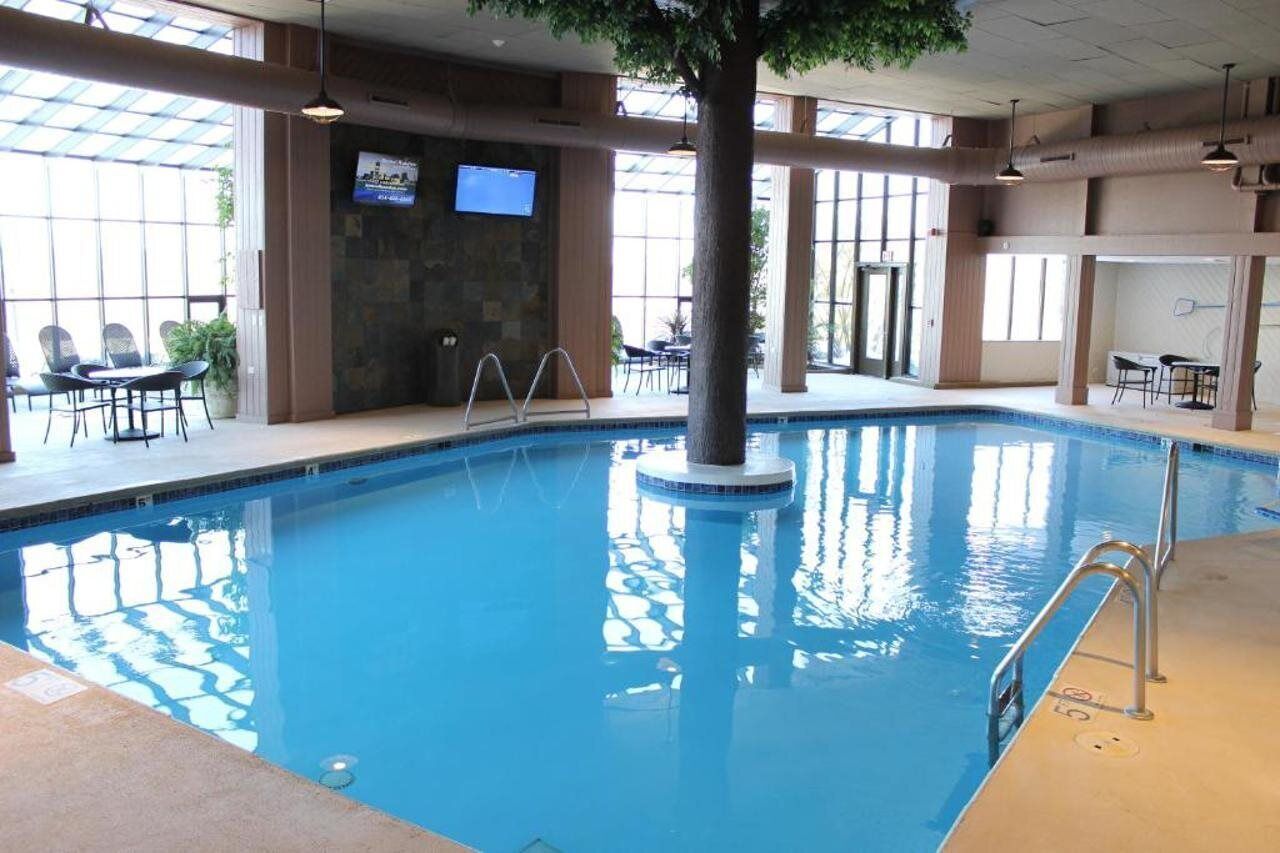 Indoor pool, outdoor pool