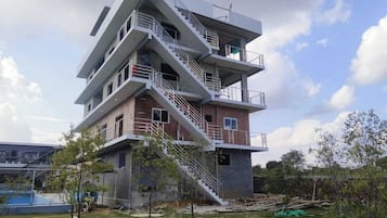 Fassade der Unterkunft