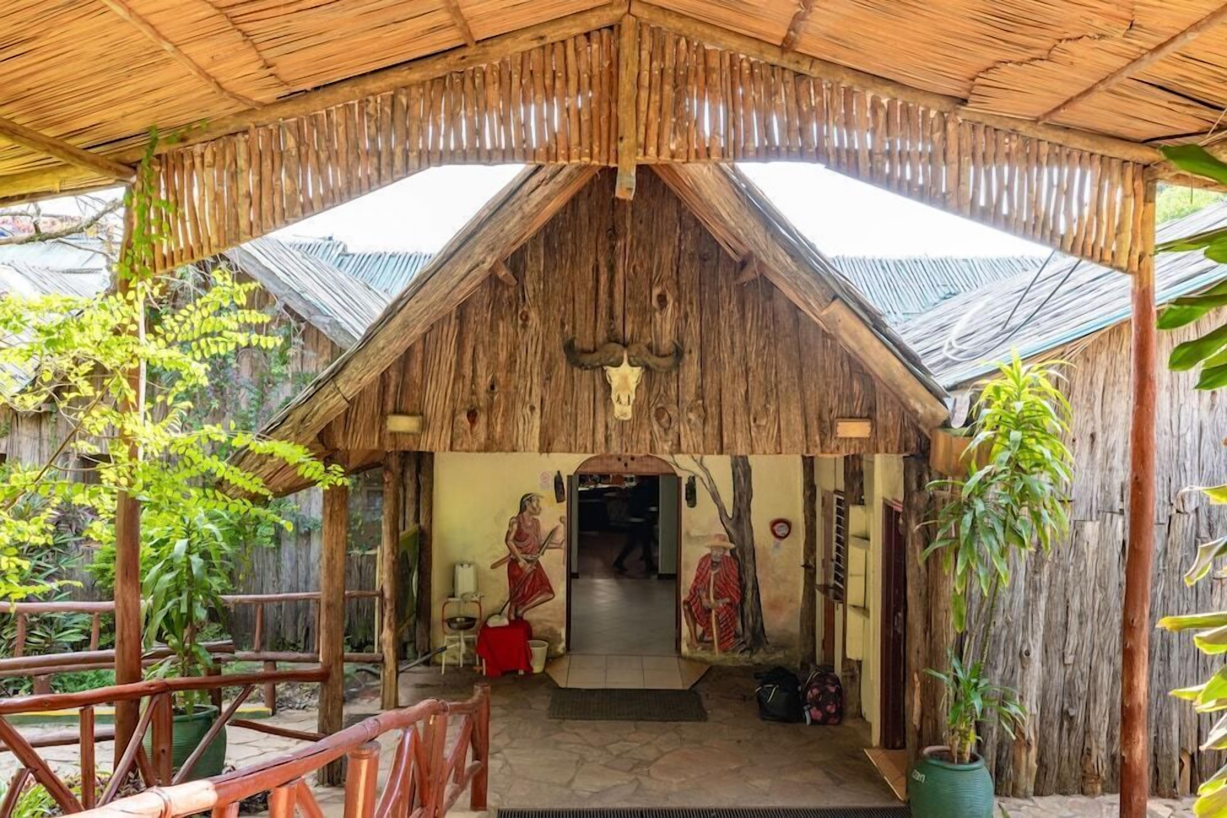 تفاصيل الفندق من الخارج