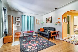 House (3 Bedrooms) | Interior - Families Welcome! Colorful Berkley Home w/ Yard (Berkley)
