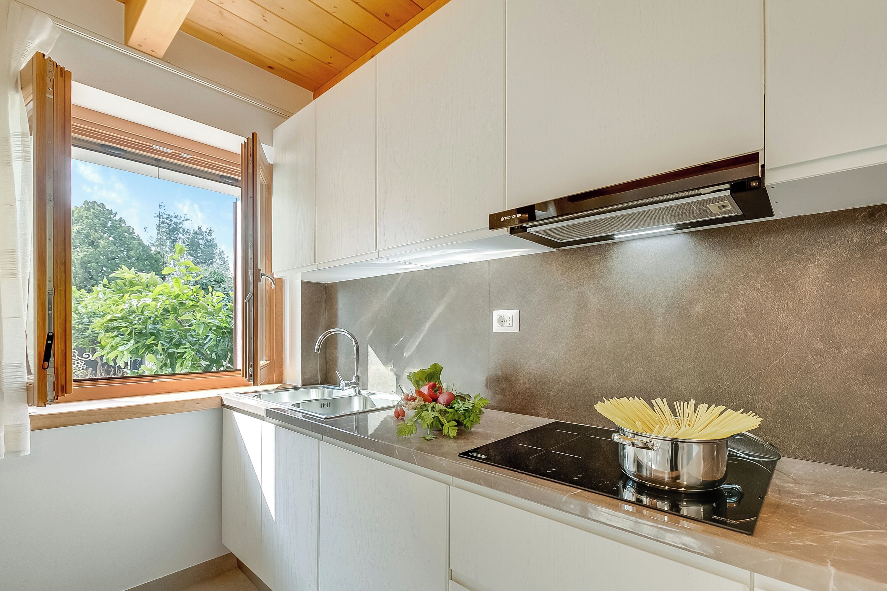 Appartement Familial, plusieurs chambres (Residenza Lugana - Apt 1) | Cuisine privée