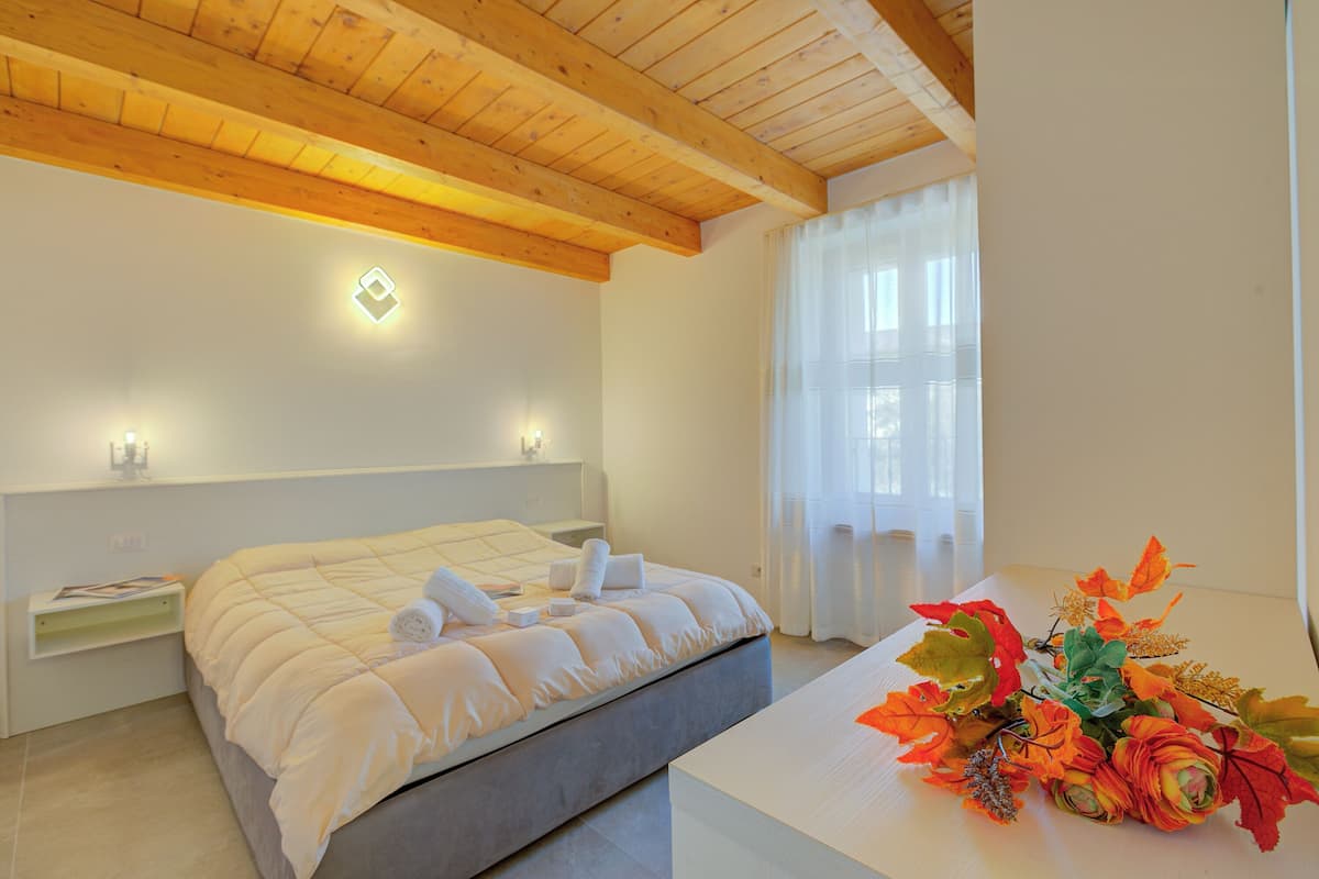 패밀리 아파트, 침실 여러 개 (Residenza Lugana - Apt 4) | 1 개의 침실, 무료 WiFi, 침대 시트