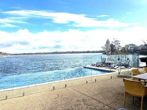 Pool - Waterfront Luxury on Lake Nagambie | Pool • Balcony • Stunning Views (Nagambie)