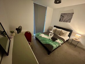 2 habitaciones, wifi, ropa de cama y acceso para silla de ruedas 