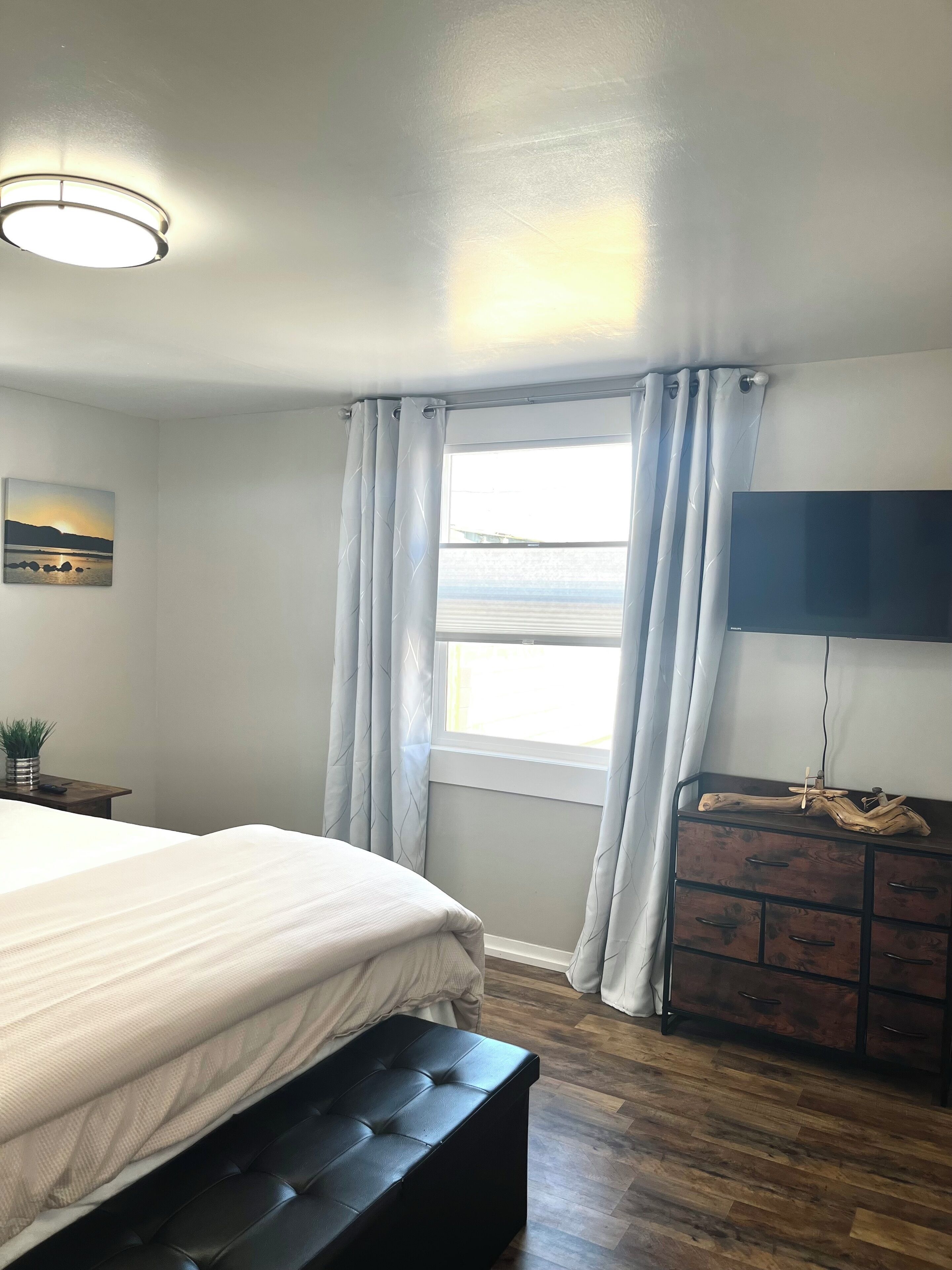 1 slaapkamer, een strijkplank/strijkijzer, wifi, beddengoed