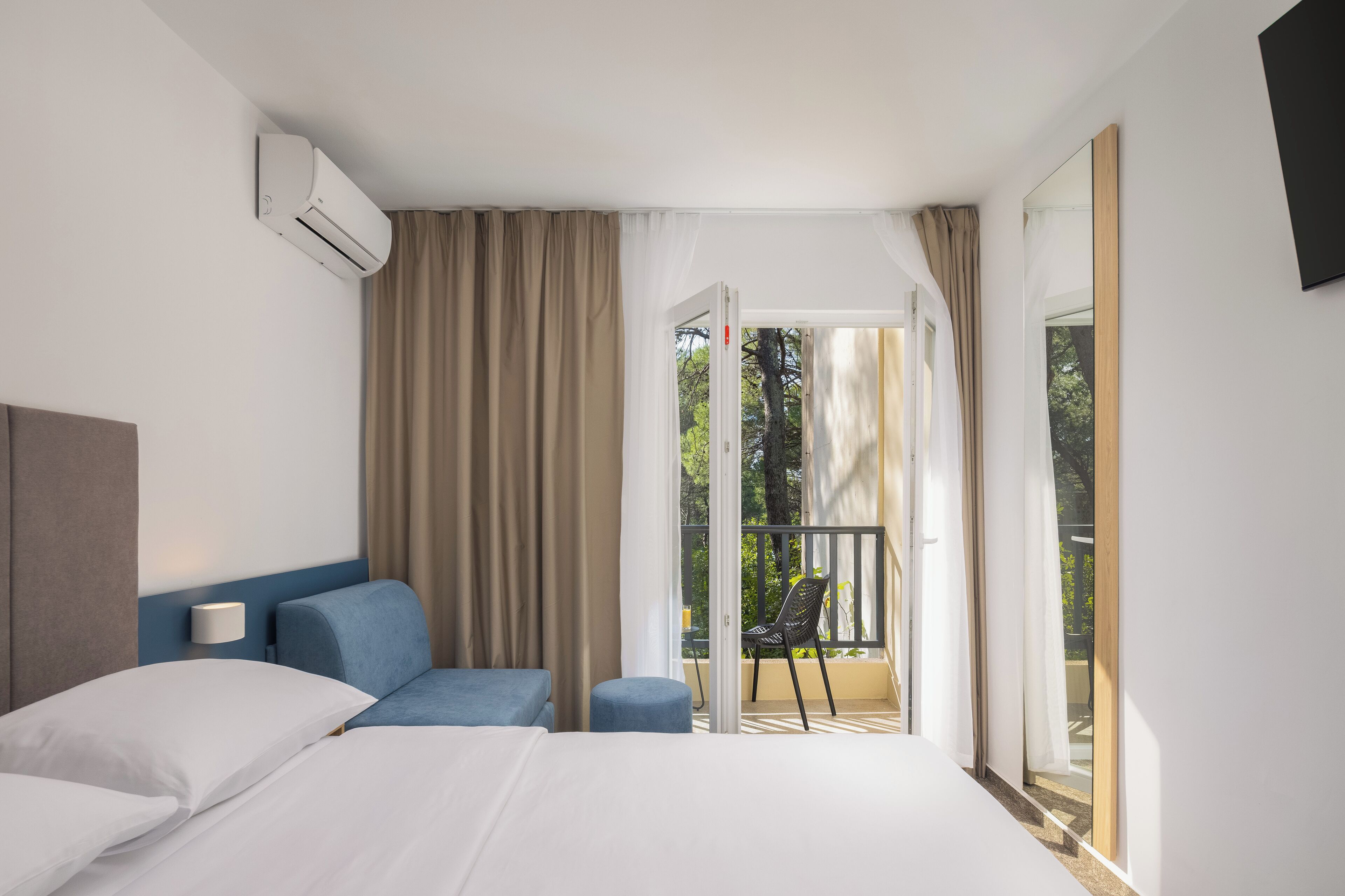 Pengeskab på værelset, gratis Wi-Fi