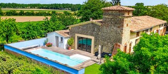 Charming dovecote - Heated swimming pool - Hammam -.6 pers