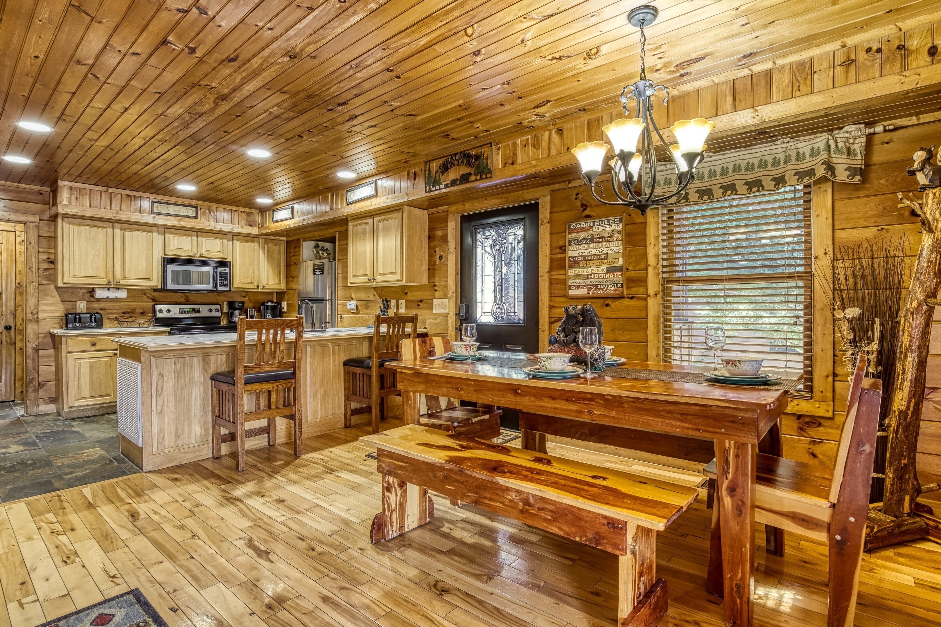 小屋, 3 间卧室 | 用餐