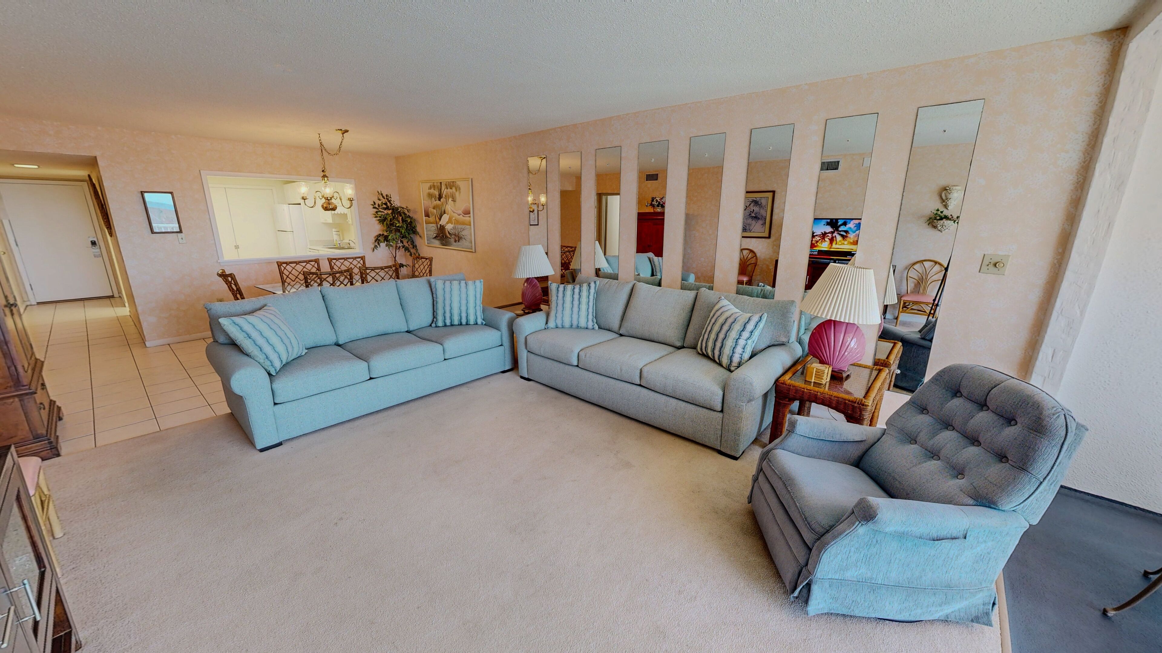 Apartment, 2 Schlafzimmer | Wohnbereich
