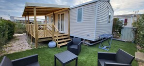 Terrace/patio - Mobilhome - Camping 4* Siblu Le Montourey Fréjus (Fréjus)