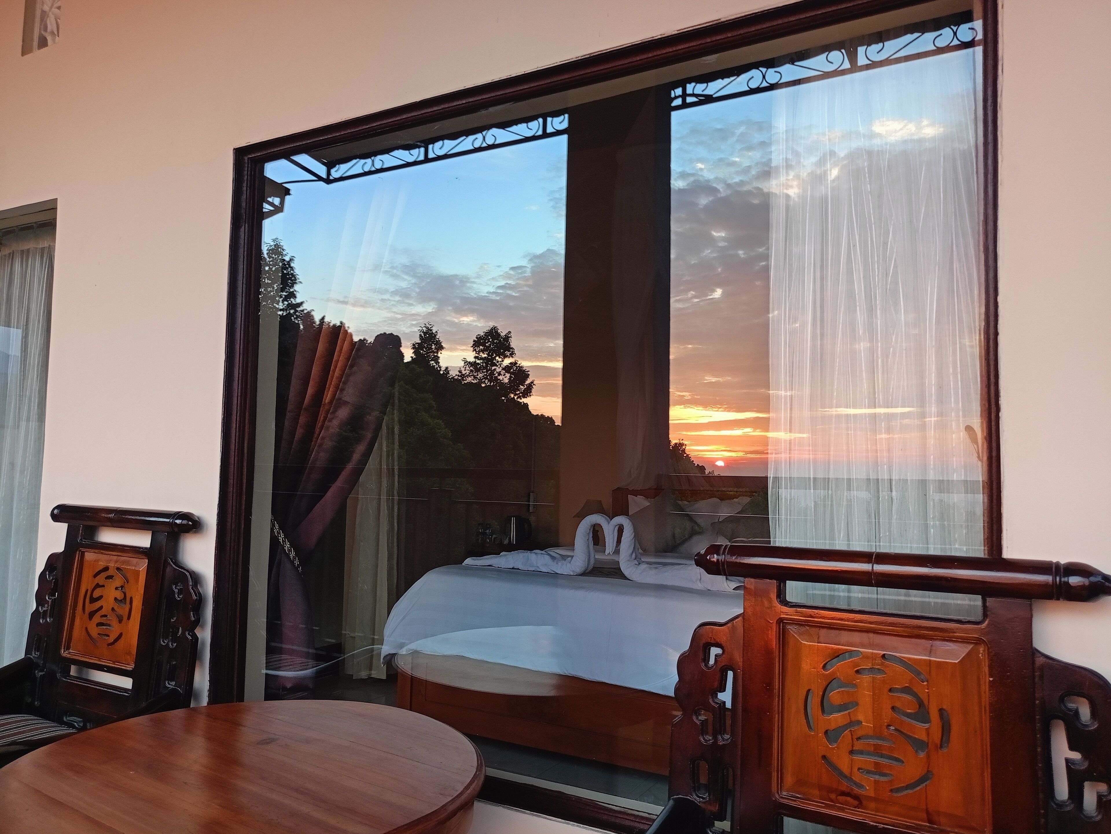 Doppia Deluxe, balcone, vista montagna | Parco della struttura