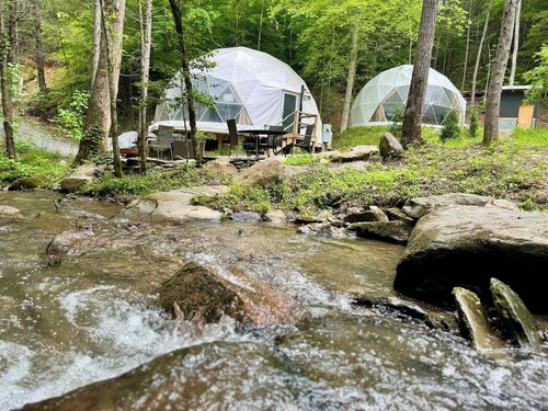 Smoky Mountain Wanderlust Glamping Domes