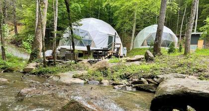 Smoky Mountain Wanderlust Glamping Domes