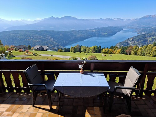 Vacation home with stunning views, garden, terrace, barbecue