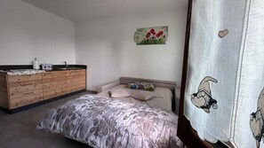 Apartment, Patio, City View | Iron/ironing board, free WiFi